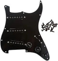 Musiclily SSS 11 Hole Strat Loaded Pickguard - Prewired SSS Kit