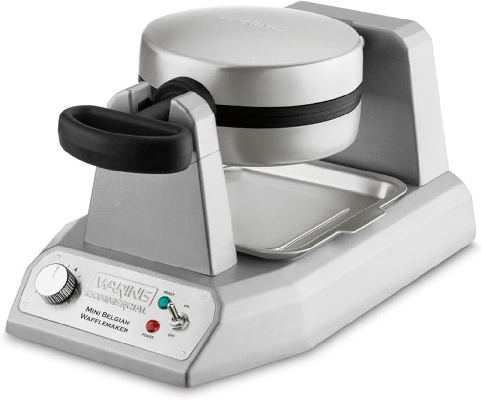 Waring Mini Belgian Waffle Maker - Quick & Crispy!