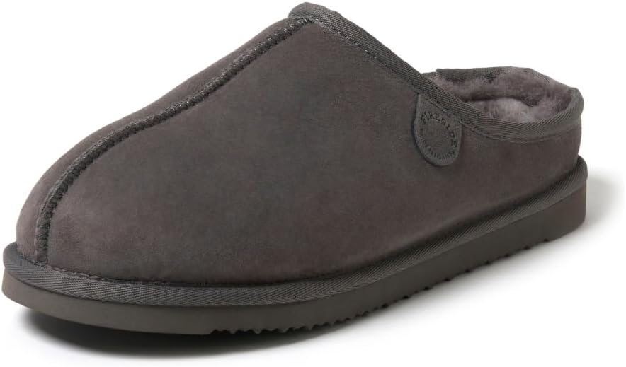 Fireside by Dearfoams Grafton Shearling Indoor/Outdoor Clog Slipper