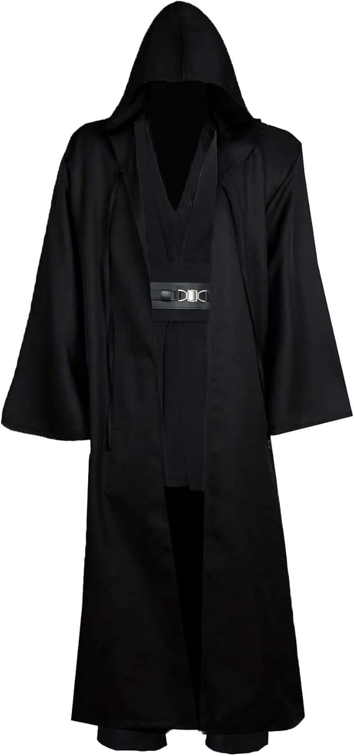 GOLDSTITCH Tunic Costume for Men - Hooded Robe Full Set