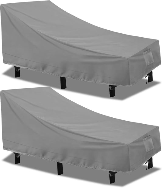 PureFit Outdoor Chaise Lounge Cover for Weatherproof Protection