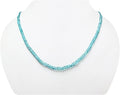 Natural Faceted Roundel Beads Necklace Sterling Silver Clasp - Elegant