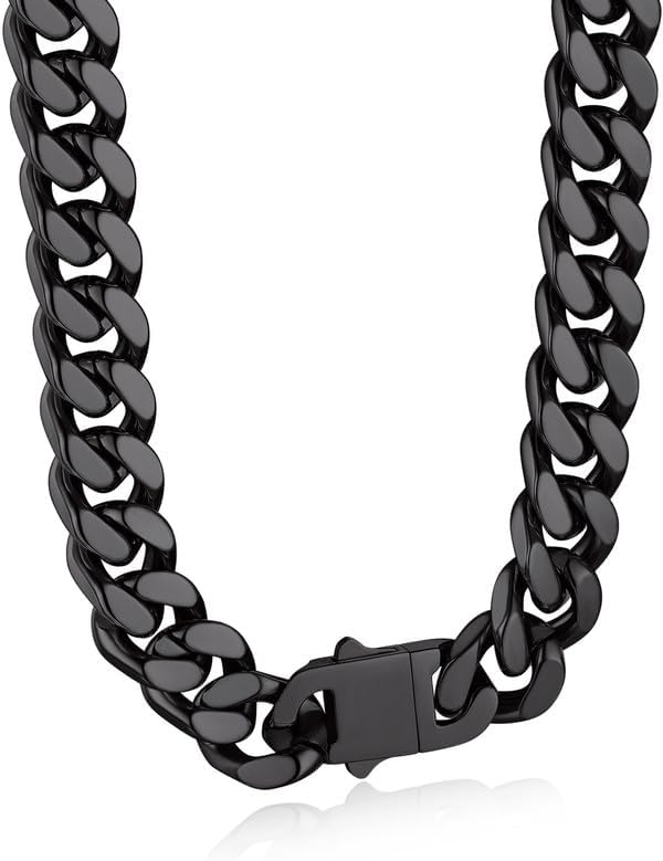 Bandmax Mens Stainless Steel Chain Necklaces for Stylish Look
