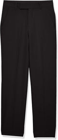 Calvin Klein Boys Flat Suit Dress Pant, Straight Leg Fit - Polished