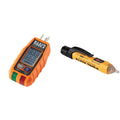 Klein Tools Electrical Tester Bundle with GFCI Outlet Tester + Voltage