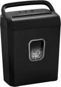 Micro-Cut Paper Shredder 6-Sheet P-4 High Security - Compact Home Use