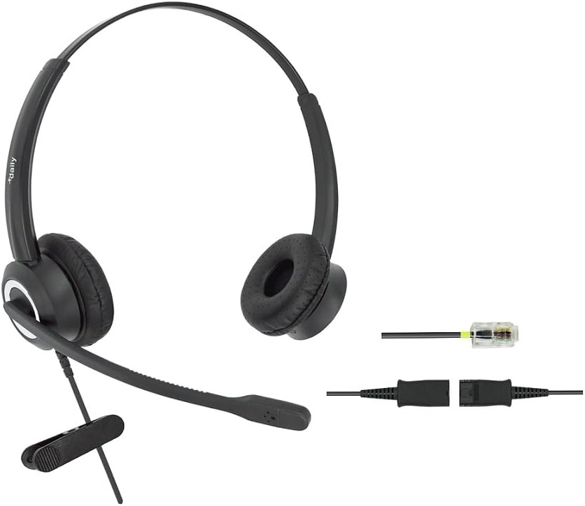 RJ9 Cisco Wired Office Phone Headset with HD Voice Quality