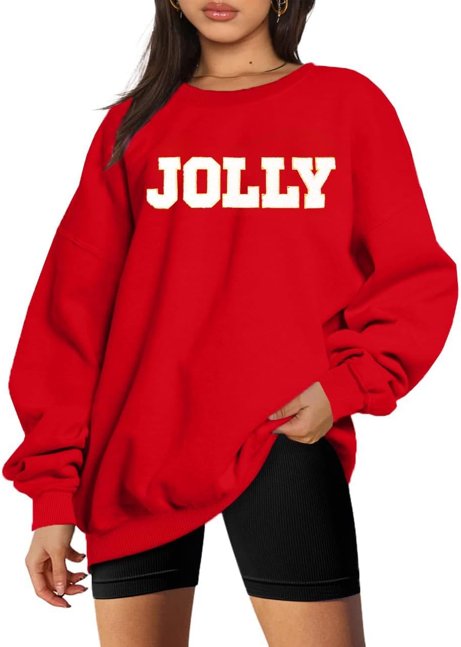 Sparkle in Style: Glitter Jolly Sweatshirt by KIDDAD