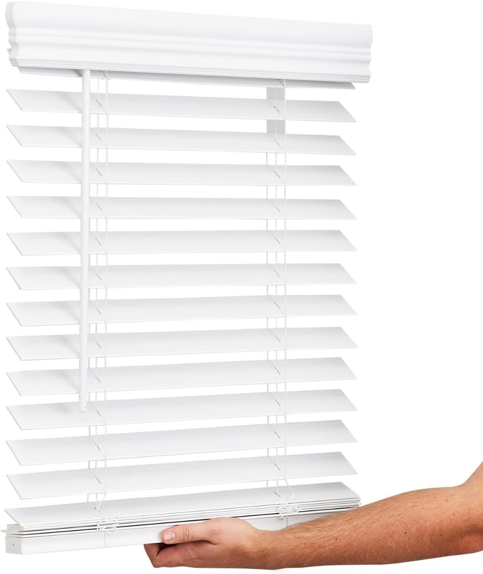 Lotus & Windoware 2 Inch Faux Wood Blinds for Stylish Homes