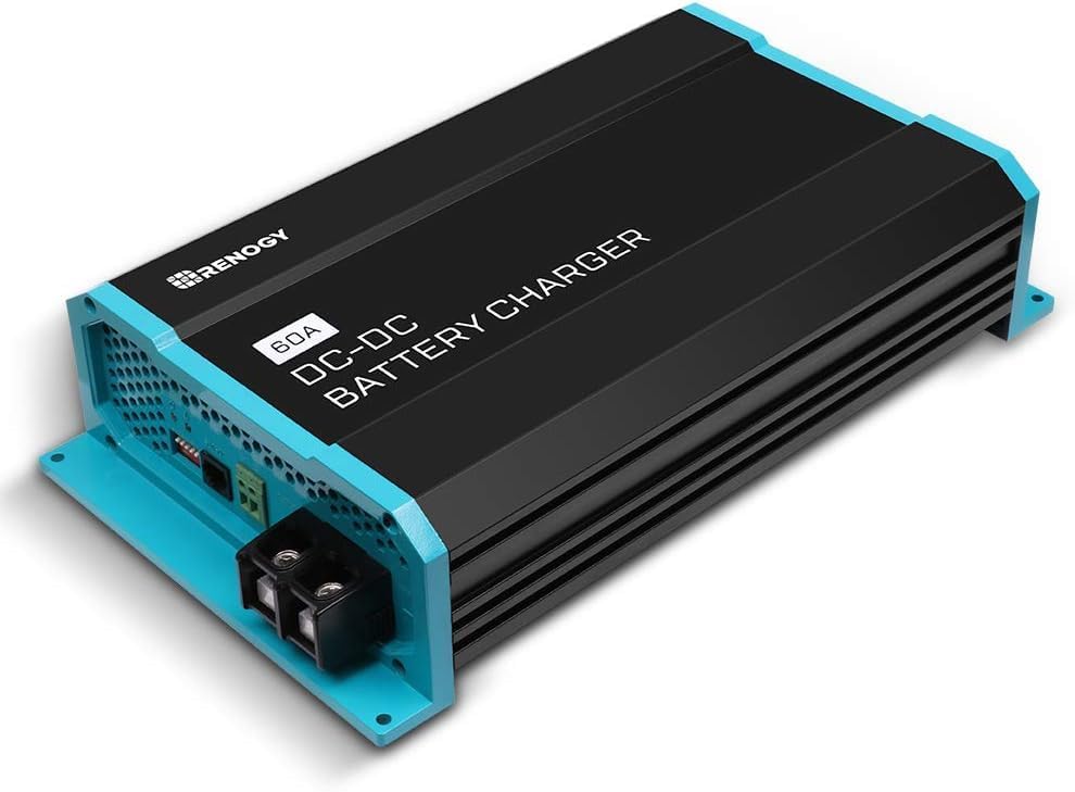 12V 60A DC-DC Battery Charger for All Battery Types and Weather