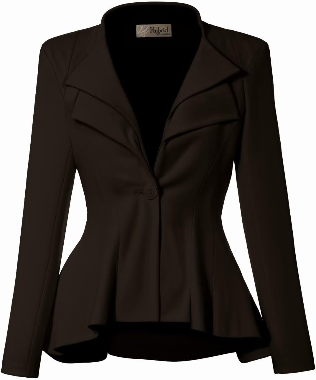 Hybrid Women's Casual Work Office Dressy Peplum Blazer
