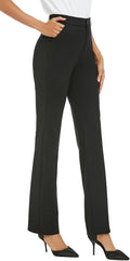 Women's Stretchy Straight Leg Dress Work Pants (Style MC63)