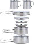 BeGrit Mini Camping Cookware Set - Compact & Versatile