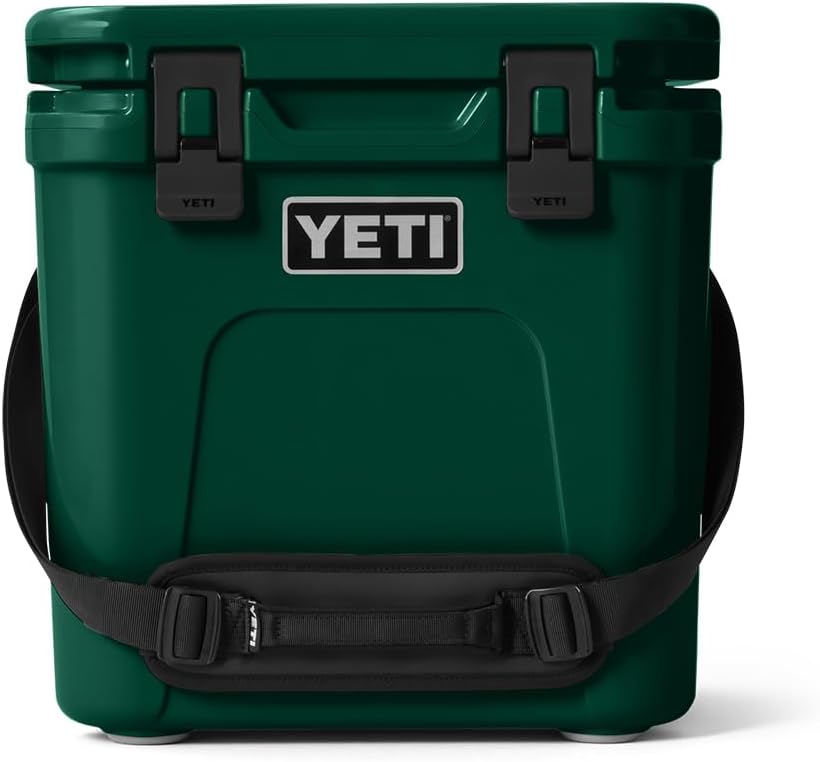 YETI Roadie 24 Hard Cooler with DoubleDuty Strap for Easy Hauling