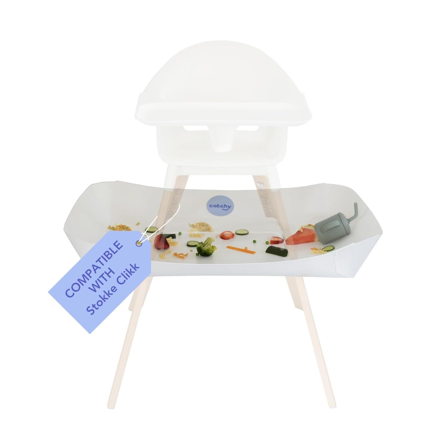Food Catcher for Stokke Clikk High Chair - Mess-Free Meals