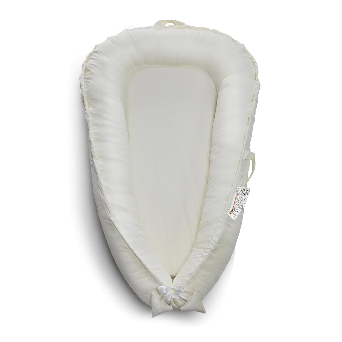 Infant Lounger - Luxe Dutch Velvet Baby Nest for Travel, Nevfiro