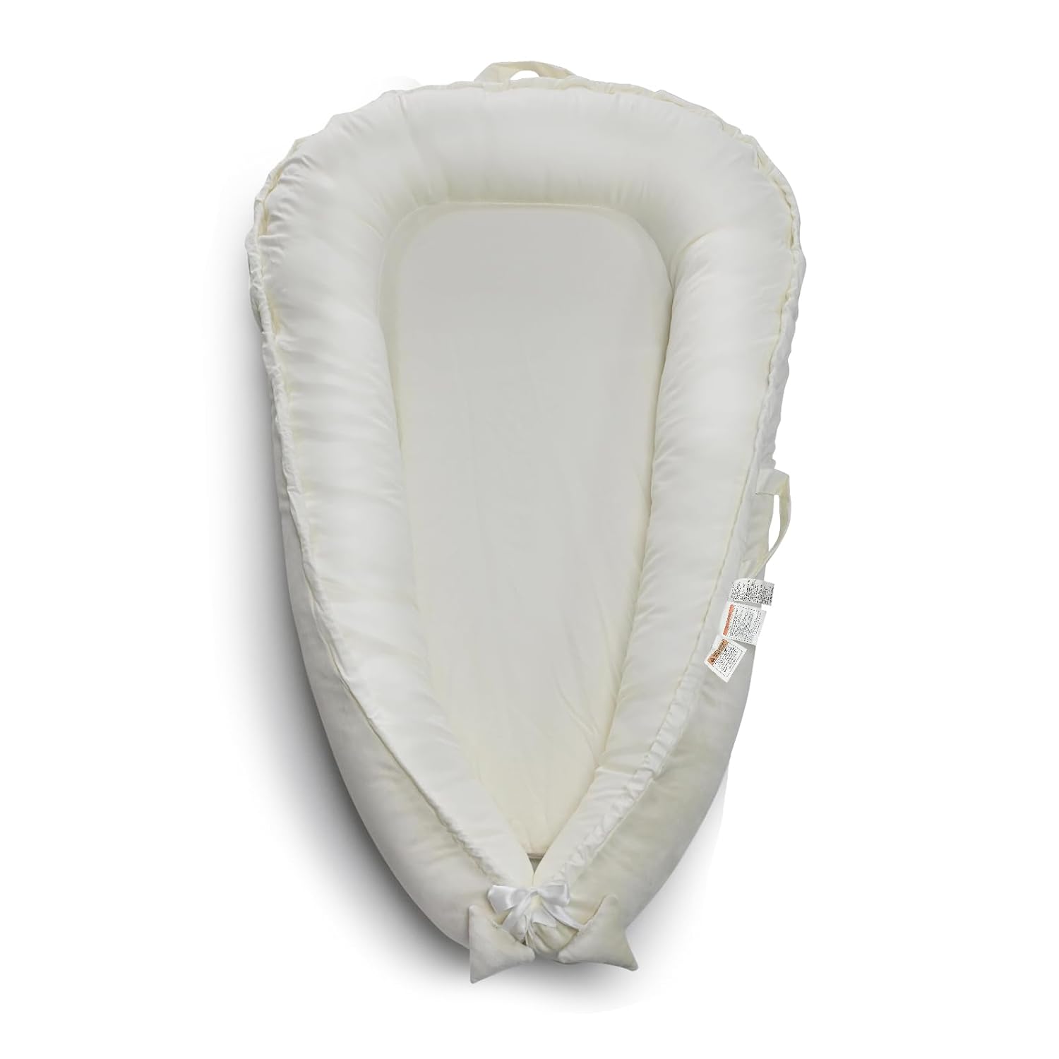 Infant Lounger - Luxe Dutch Velvet Baby Nest for Travel, Nevfiro