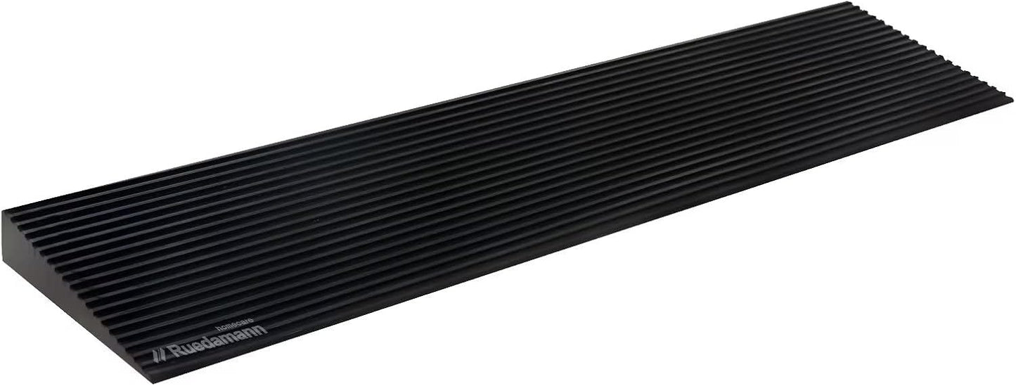 Ruedamann 1.6in Rise Threshold Ramp for Safe Wheelchair Access