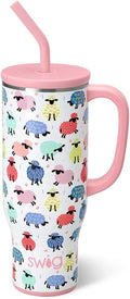 Swiglife 30oz Mega Mug Insulated Tumbler with Handle and Straw