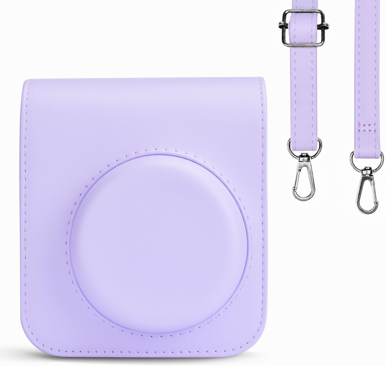 Rieibi Purple Camera Case for Fuji Instax Mini 12