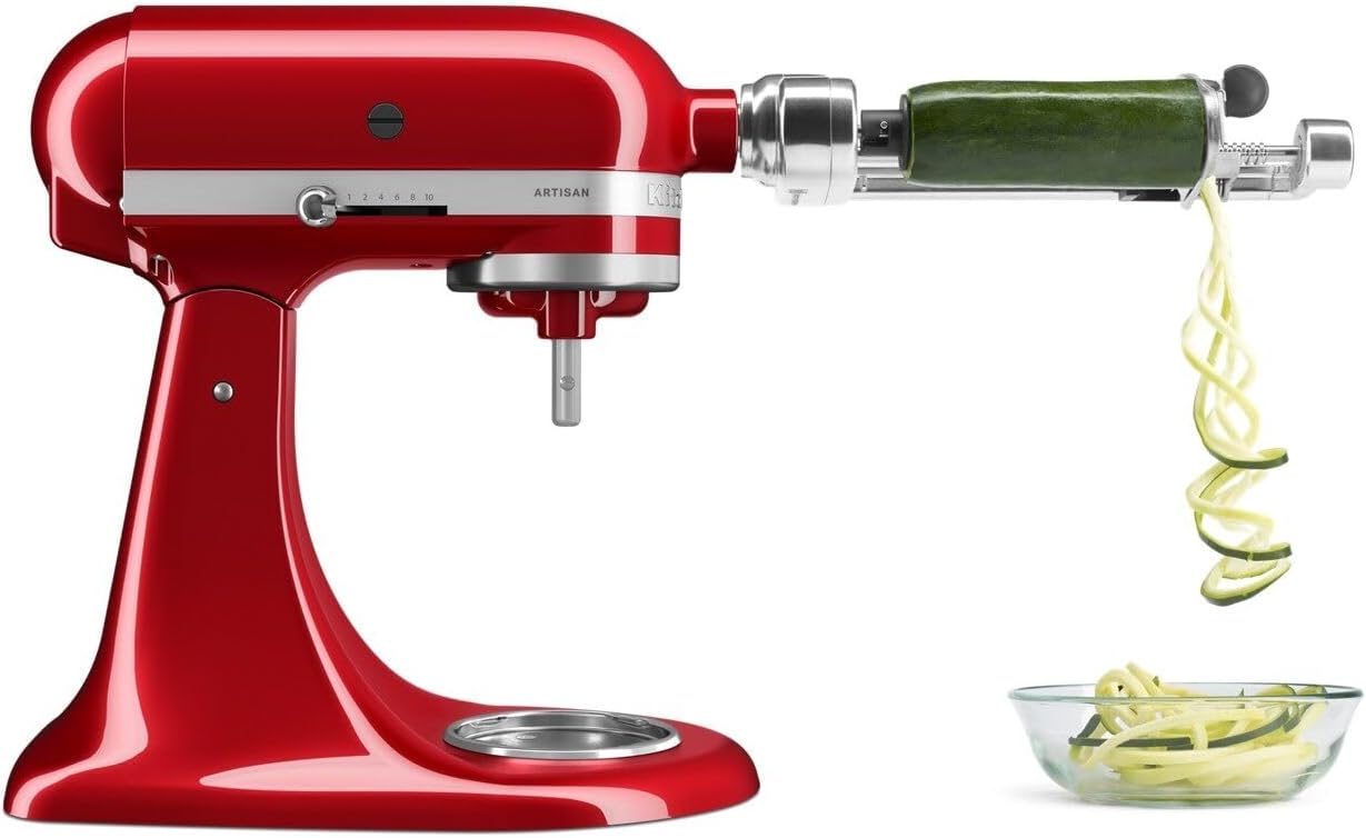 KitchenAid Spiralizer Attachment: Effortless Veggie Prep!