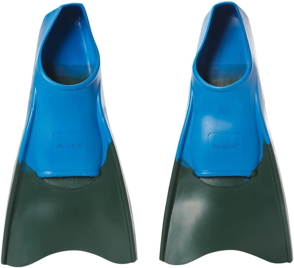Sporti Adult-Kid Short Swim Fins for Enhanced Swimming Experience