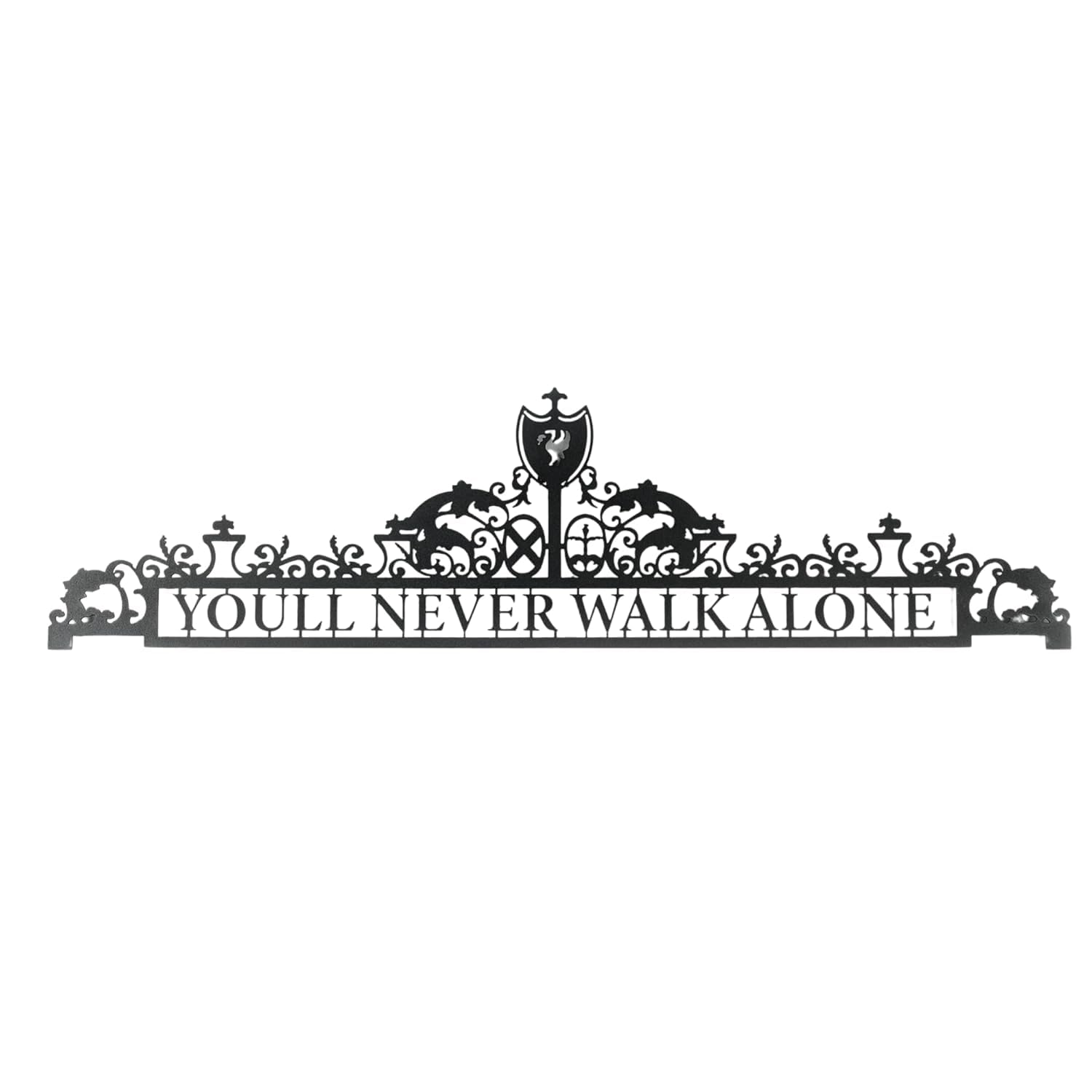 You'll Never Walk Alone Metal Wall Decor for Liverpool Fans