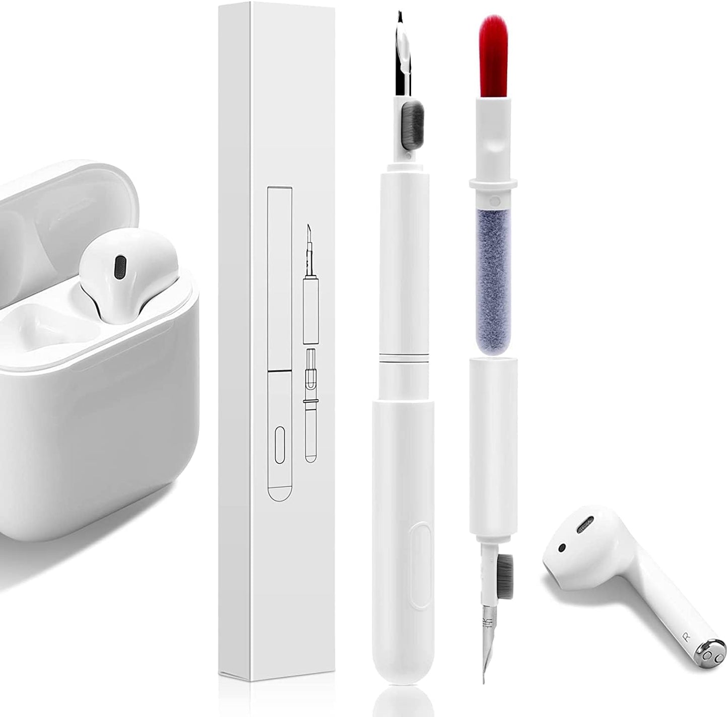 Clean & Maintain with AOMIG Bluetooth Earbuds Cleaning Pen
