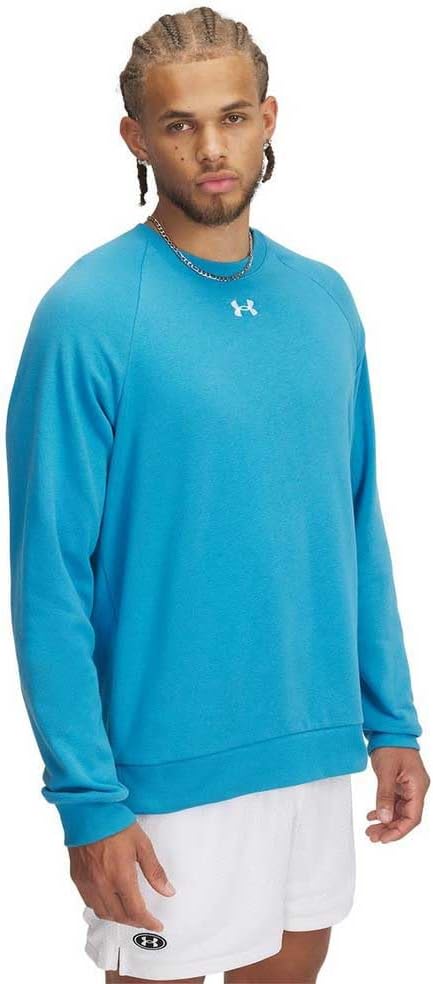 Under Armour Men's Rival Fleece Crew for Ultimate Comfort