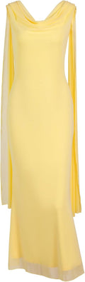 Parthea Women's Summer Formal Backless Bodycon Maxi Dress - Elegant