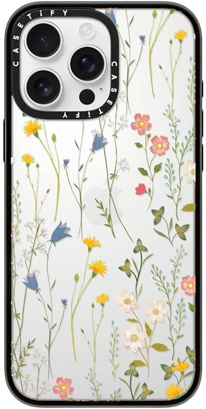 CASETiFY Compact iPhone 16 Pro Max Case with Floral Design