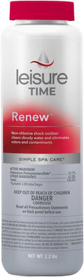 Leisure Time RENU2 Renew Non-Chlorine Shock Treatment Review