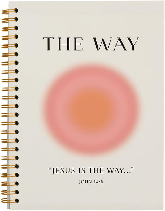 Jesus Is The Way Notebook - Christian Gift