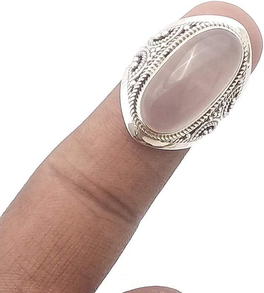 Solid 925 Sterling Silver Rings for Women & Girls - Handmade Jewelry