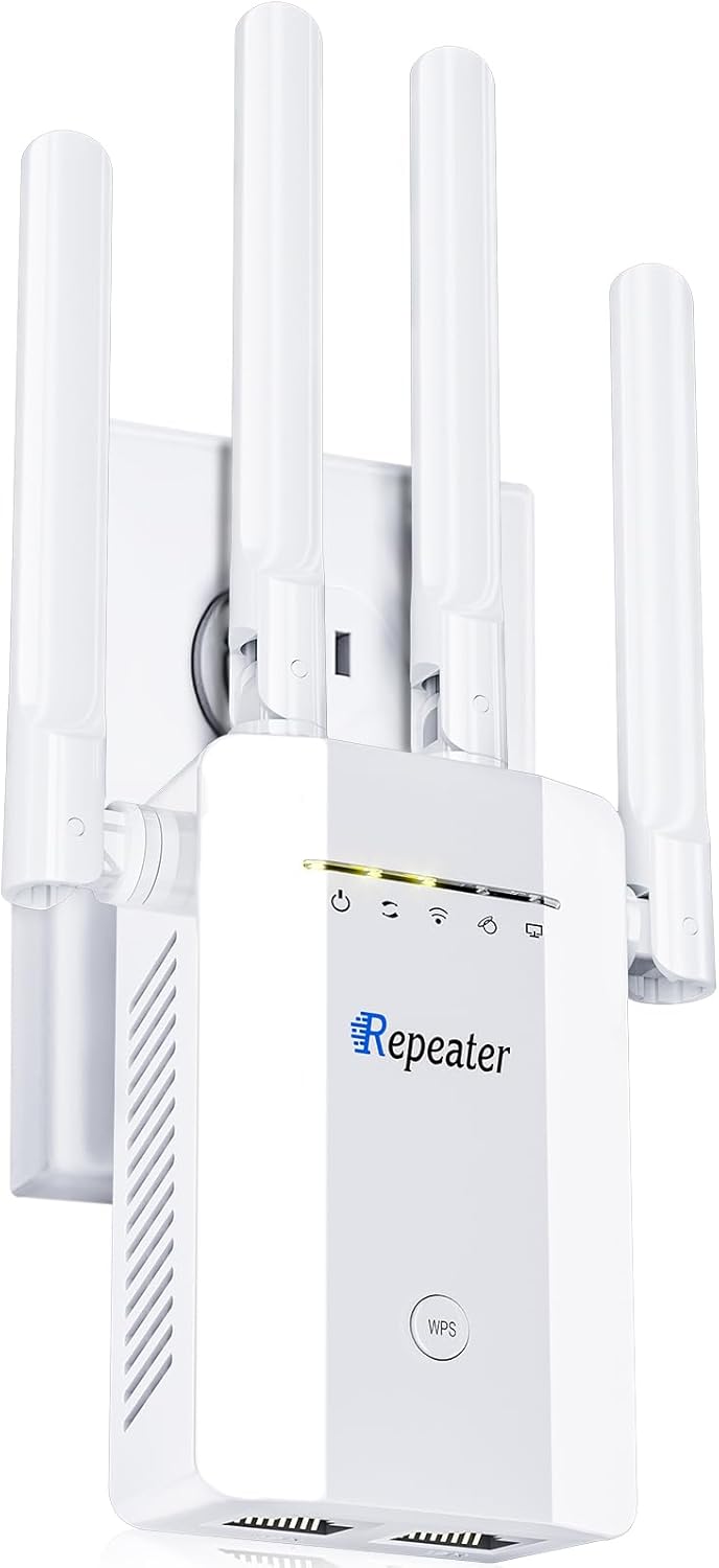 2025 New WiFi Extender Signal Booster for Long Range Coverage