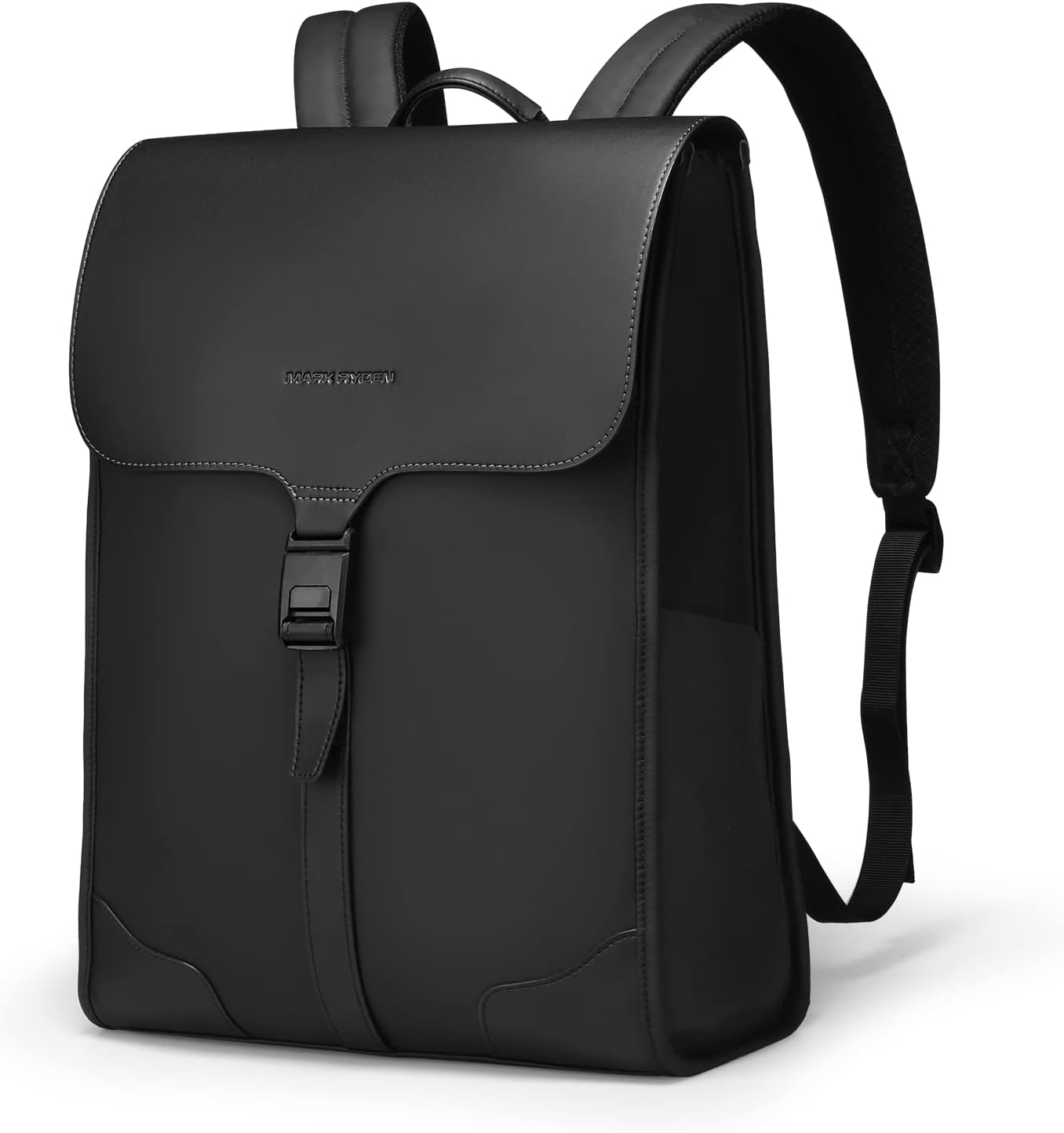 Slim Laptop Backpack for Men with High Tech Magnetic Snap