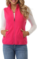 Cozy Fuinloth Women's Fleece Vest for Chic Outerwear Essentials
