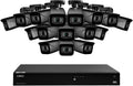16-Channel Fusion NVR System with 4K 8MP Cameras - Black
