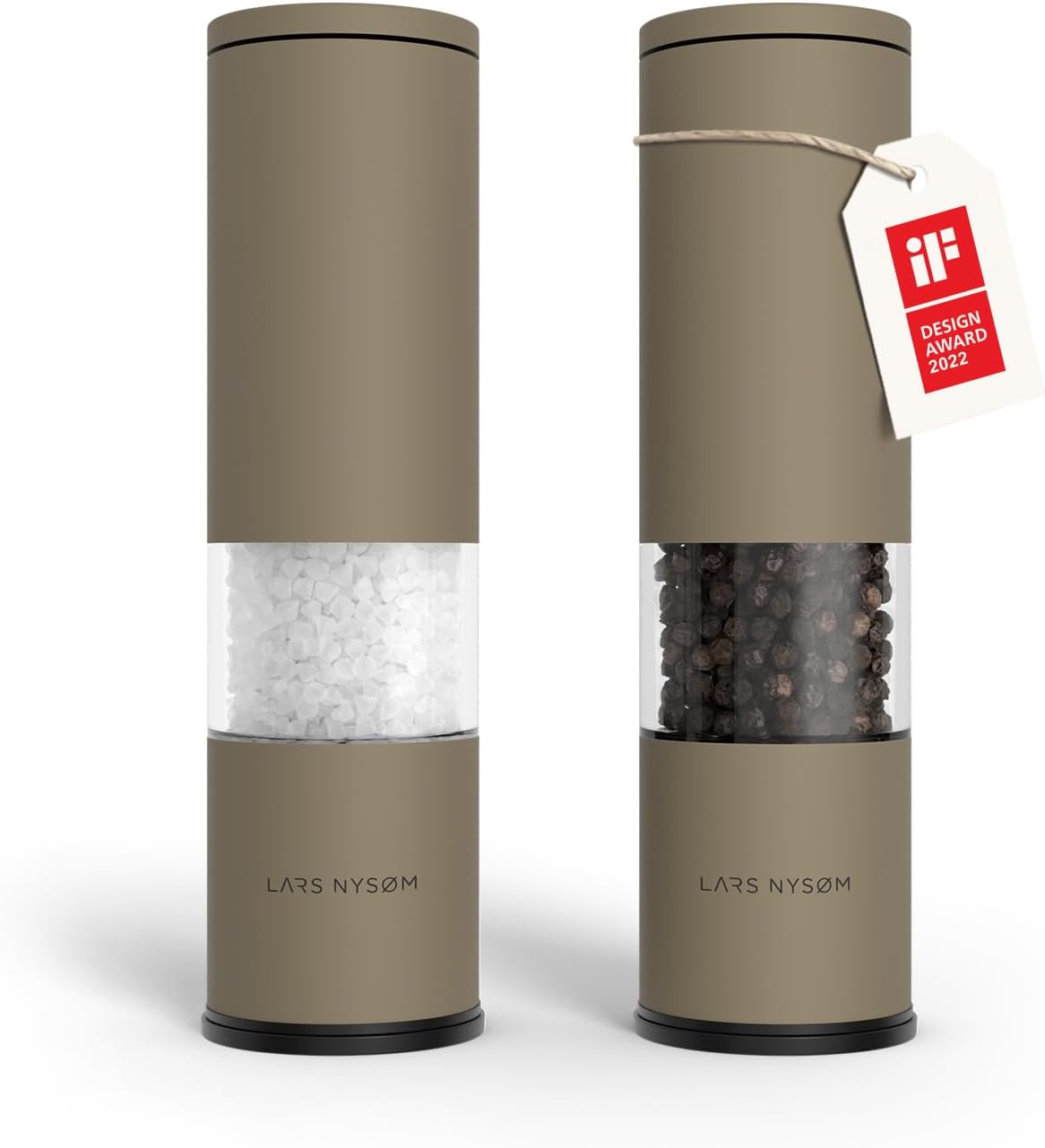 LARS NYSM Salt and Pepper Grinder Set for Every Kitchen Need