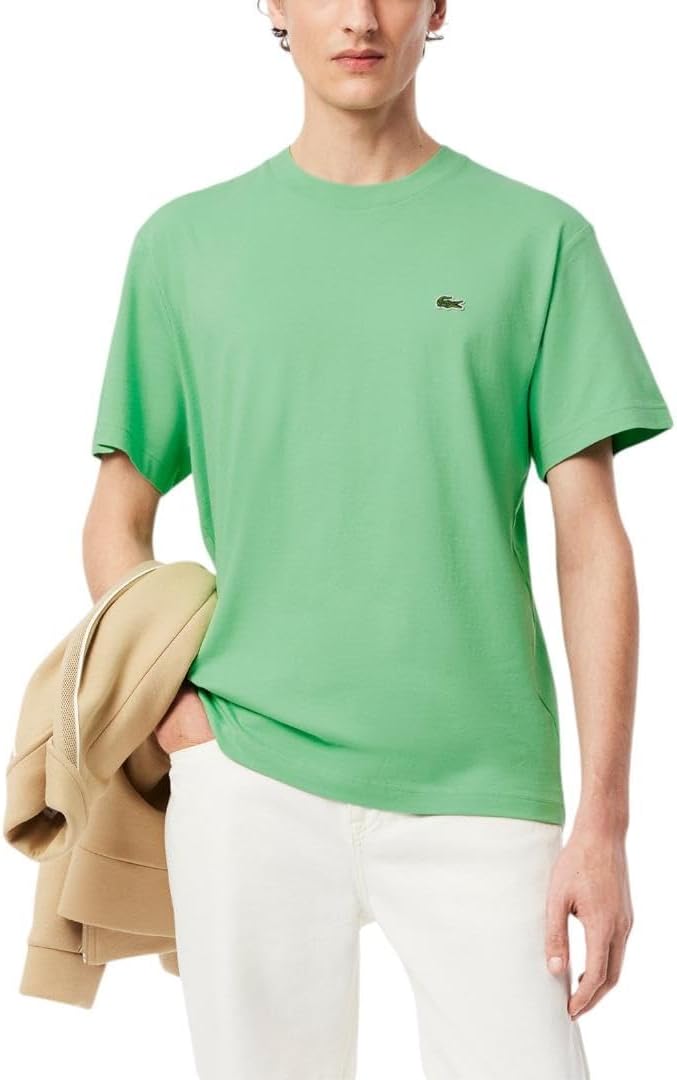Lacoste Men's Cotton Logo Tee: Timeless Style & Comfort