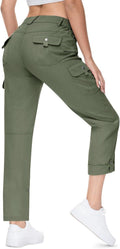 Women's Hiking Convertible Quick Dry Pants - Roll Up Capris Jewelry