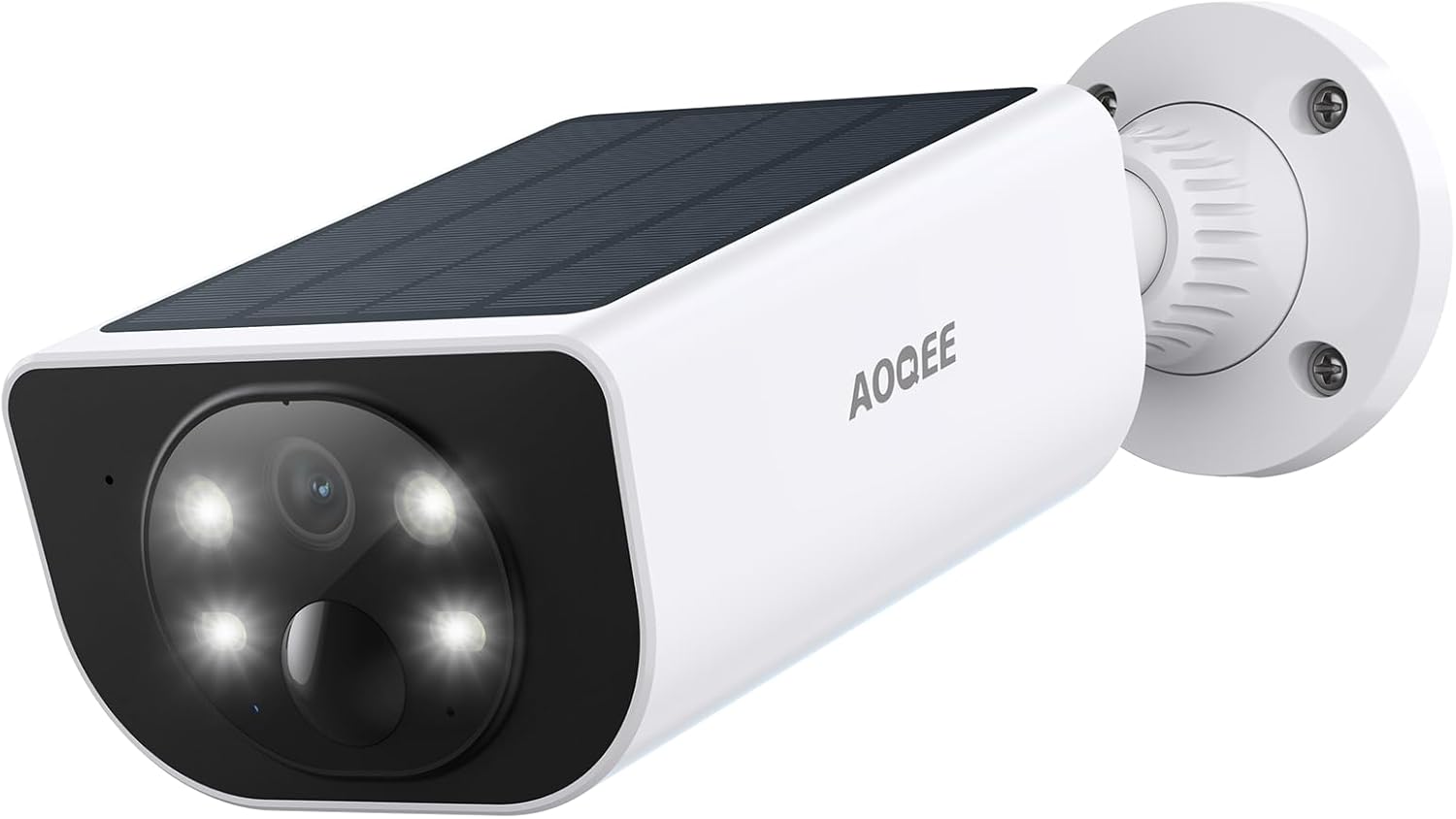 AOQEE Solar WiFi Camera: 24/7 Security & Color Night Vision
