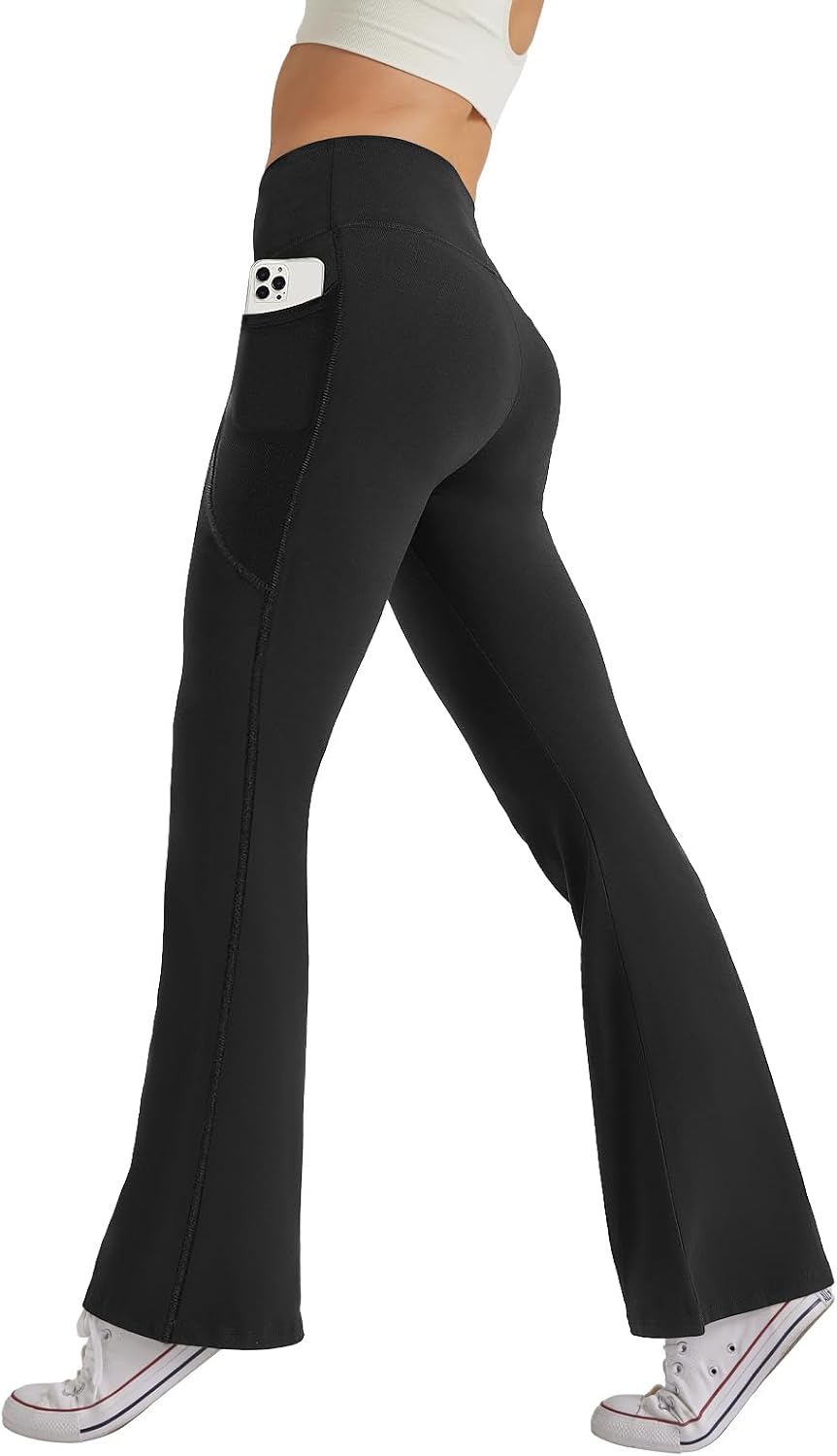 Tummy Control Yoga Pants with Pockets by SEAJOJO