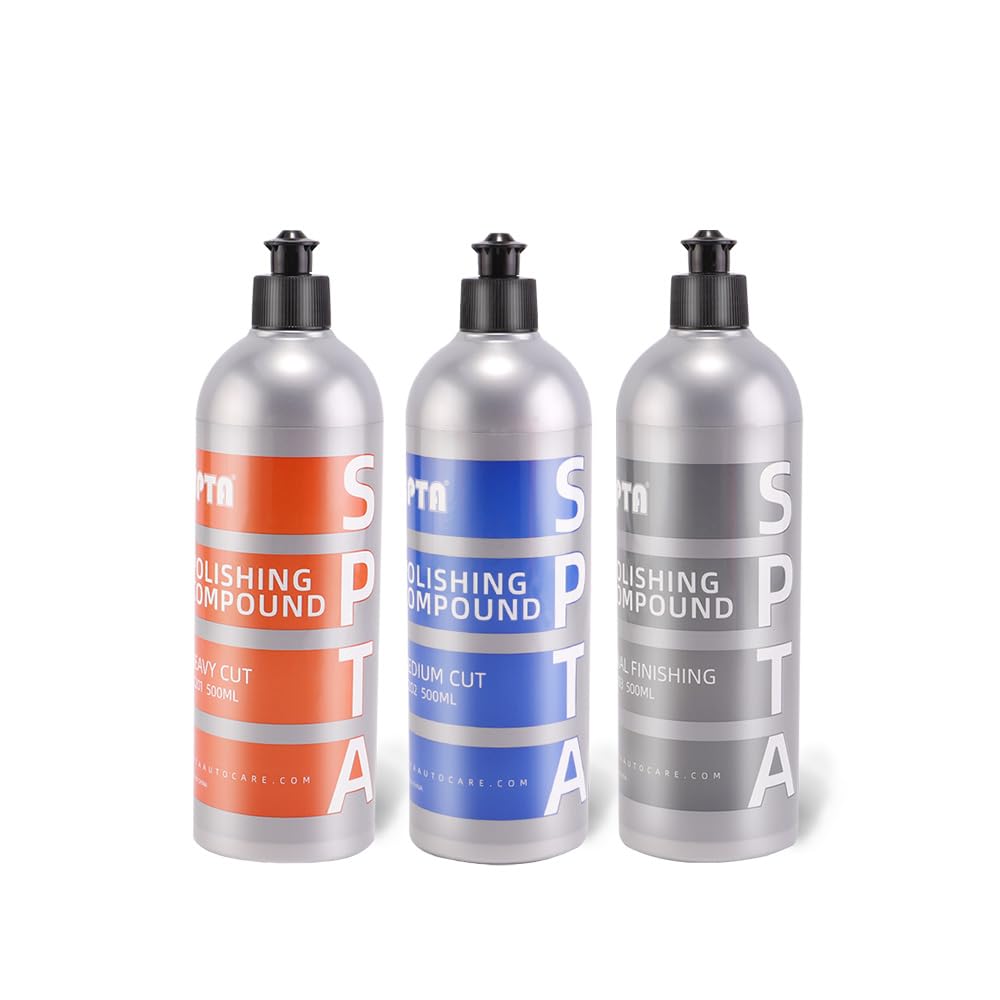 SPTA 500ml Polishing Compound Set for Scratch Removal & Finish