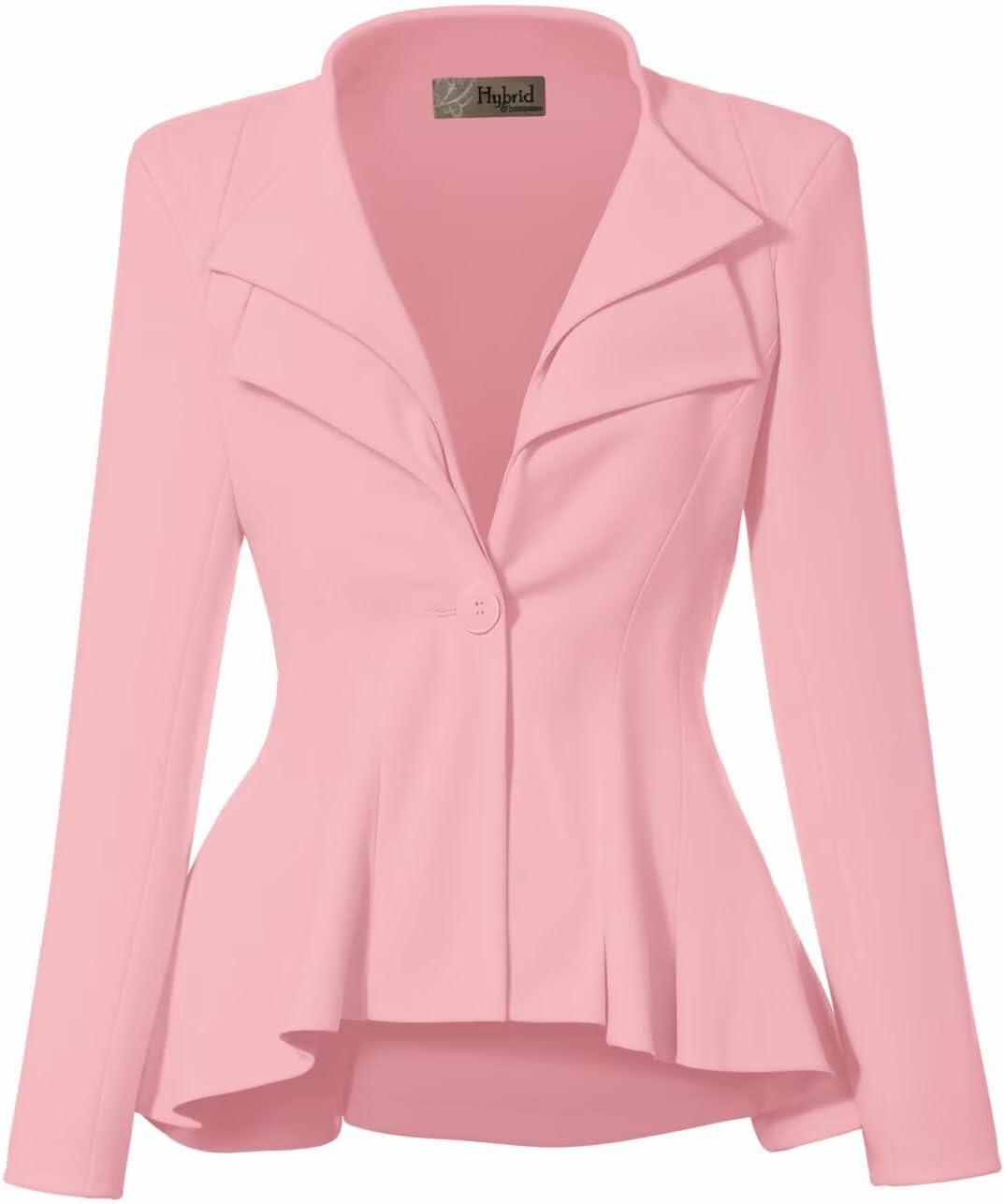 Hybrid Women's Casual Work Office Dressy Peplum Blazer