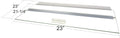 Glass Canopy for Aquariums 24L x 24W, Fits 60 Gallon Cube