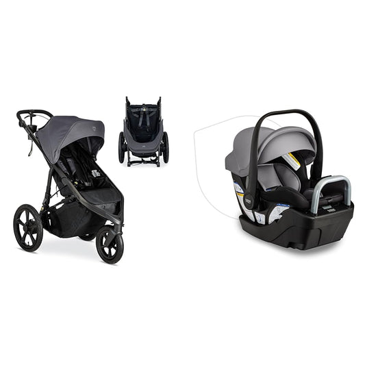 Ultimate Jogging Bundle: BOB Gear Stroller & Britax Car Seat