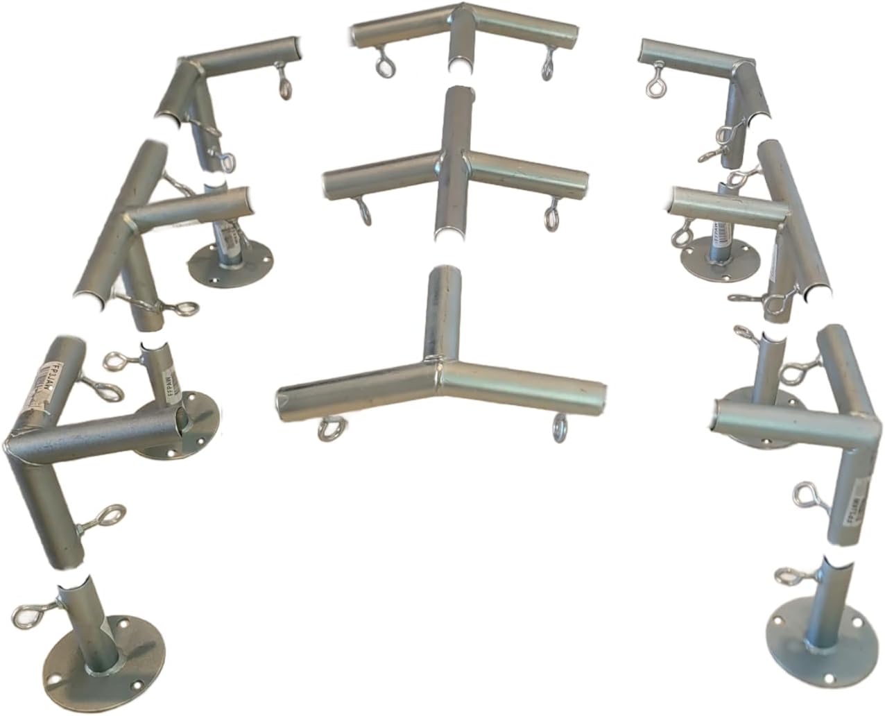 6 Leg Style Carport Canopy EMT Pipe Fittings for Low Peak