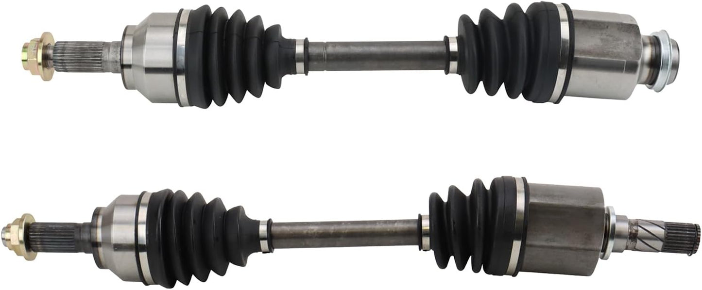 TRQ Front CV Axle Shaft Assembly Set for Mazda 3 2007-2013