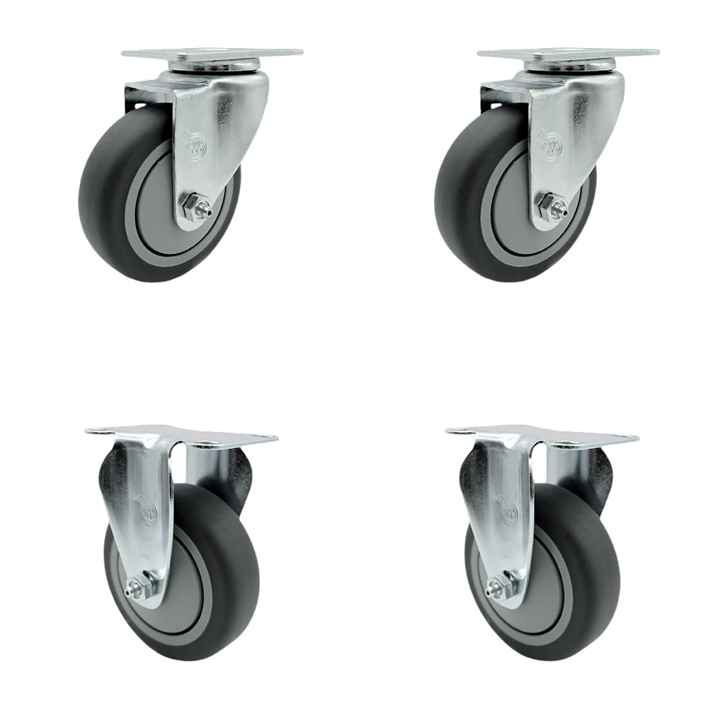 Rubbermaid Cube Replacement Caster Set for Utility Trucks